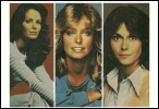 Charlies Angels postcard. 